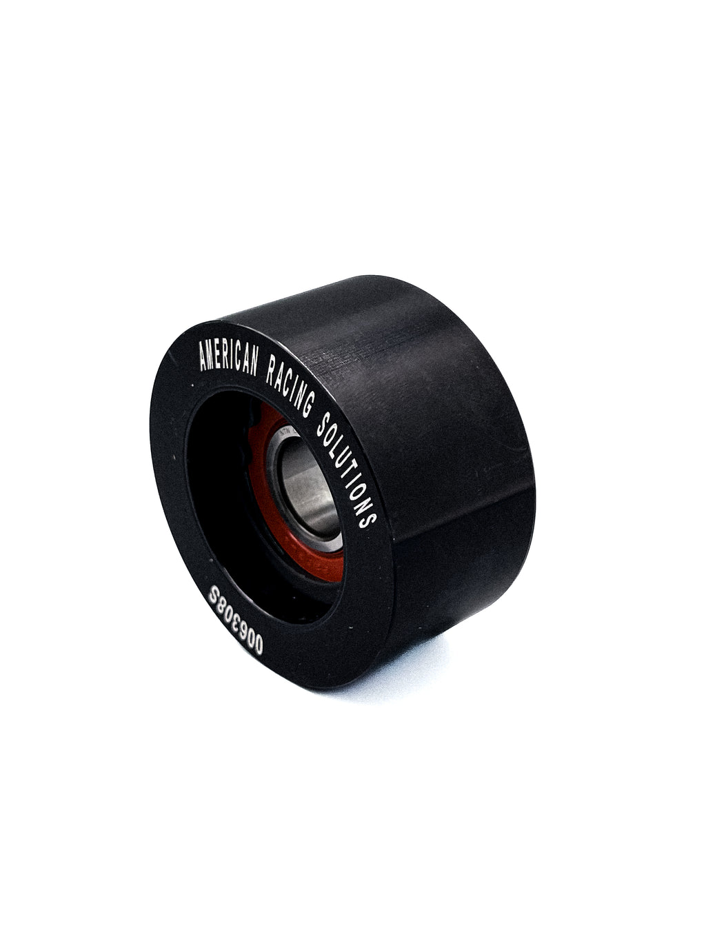 Billet 63mm 8 Rib Smooth Pulley - Black