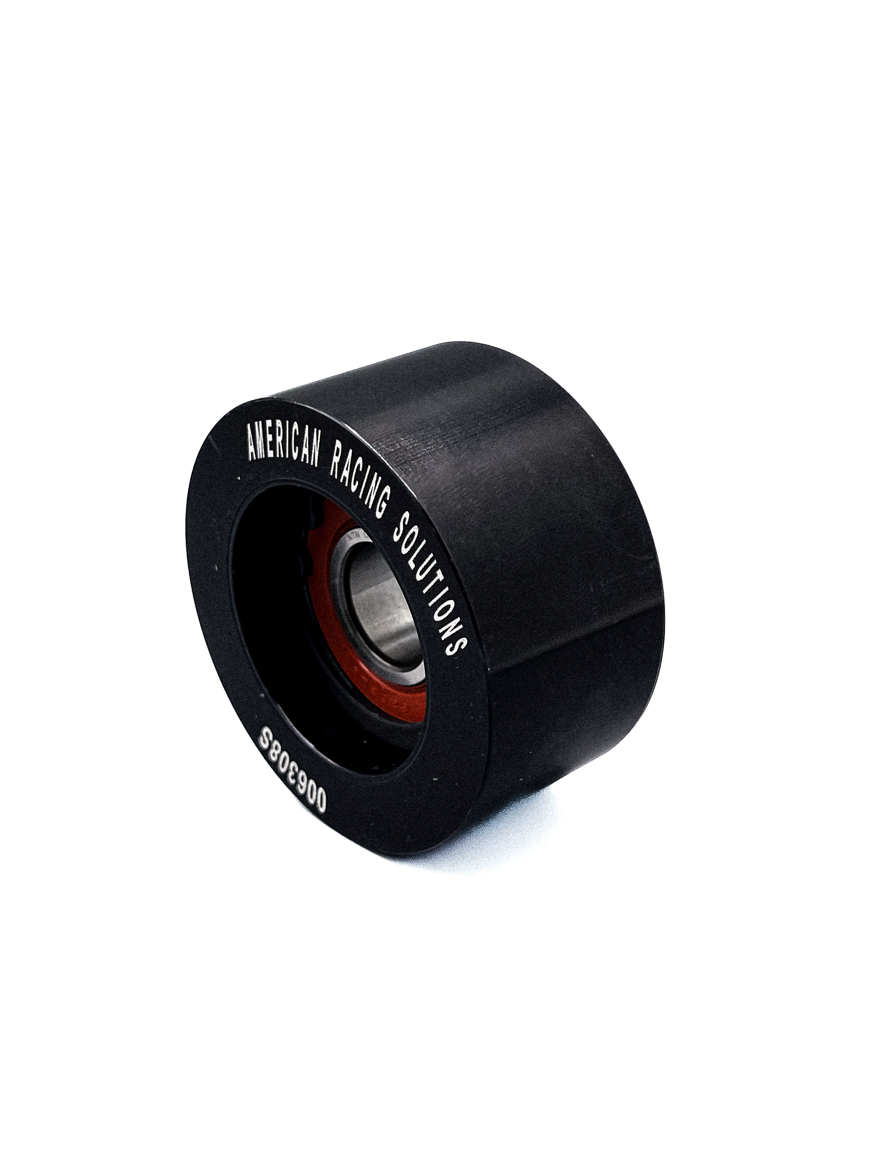 Billet 63mm 8 Rib Smooth Pulley - Black