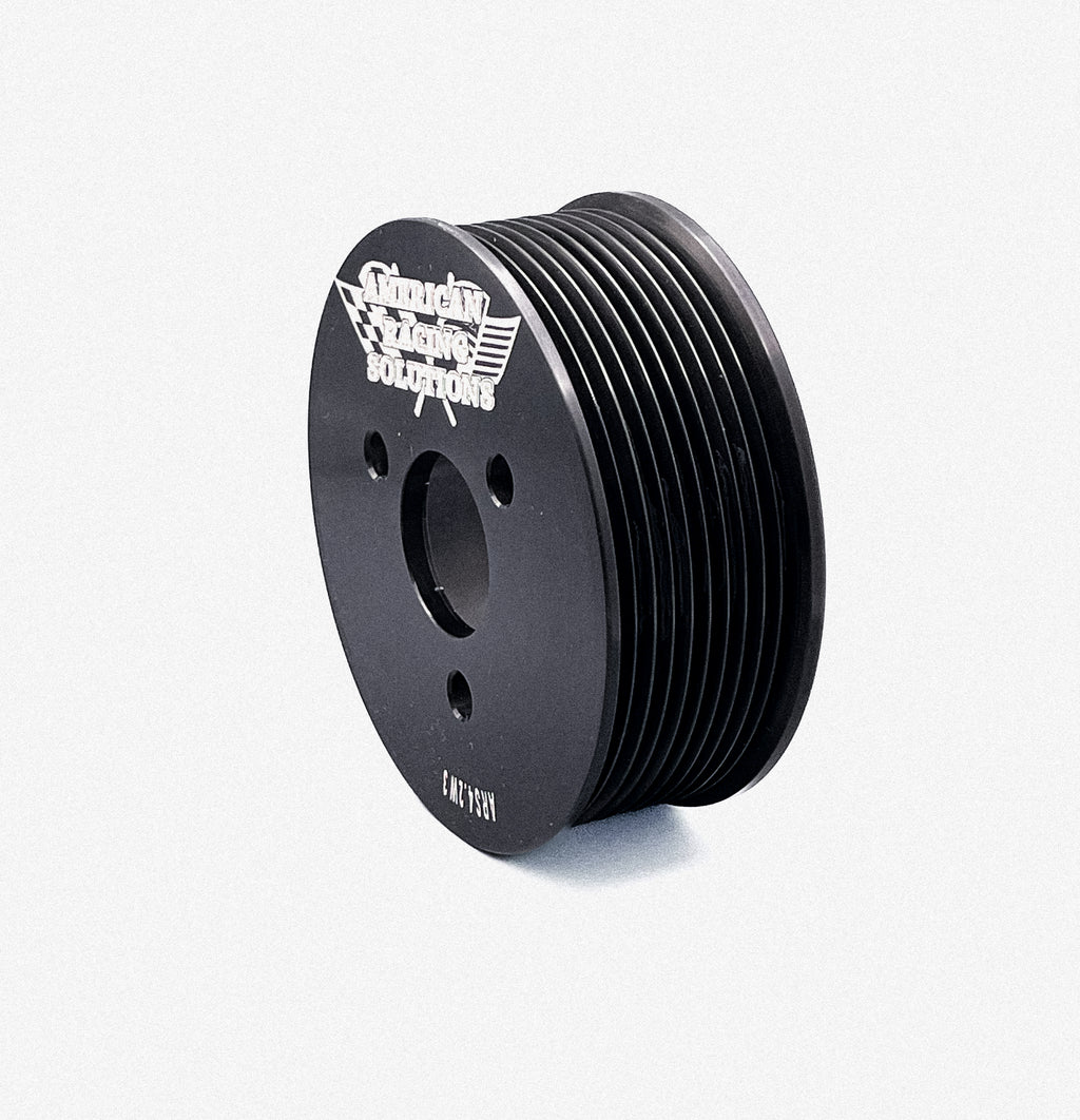 Billet 10 Rib Grooved Water Pump Pulley - 3 Bolt (Coyote 5.0)